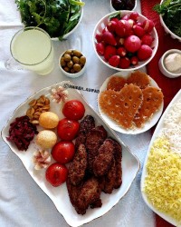 کباب تابه ای ساده