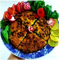 کوکو پیازچه ومرغ کپشن رو بخونید