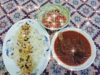 چلو گوشت مجلسی
