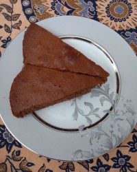 کیک کاکائویی نسکافه ایی