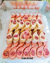 حلوا بوتیکی زنجبیلی وگل سرخ سفارشی