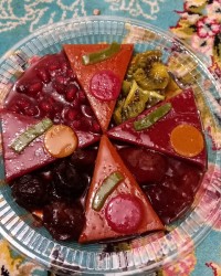 لواشک و ترشک پیتزایی