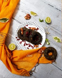 کوکو سبزی قالبی در فر