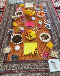 شب نشینی با دسرای خوشمزه!!