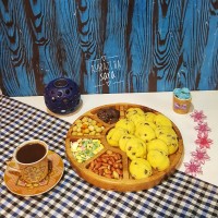 شیرینی کشمشی زعفرانی