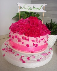 کیک اسفنجی ۳ تخم مرغی