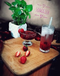 مربا توت فرنگی ورق بزن عکسها متفاوته