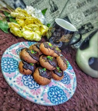 قرابیه شکلاتی خیس