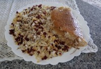 زرشک پلوی مخلوط