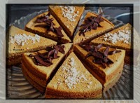 اسلایس شکلات نارگیل شیرعسلی