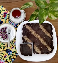 کیک چای و کاکائو