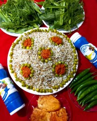 پلوی نخود فرنگی