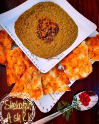 عدسی لعابدار به سبک بازاری
