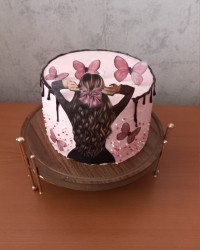 کیک امروز من واسه دختر خواهر عزیزم