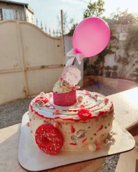 کیک عریان روز دختر