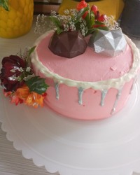 کیک روزدختربرای دخترای گلم