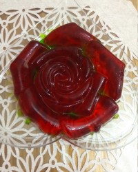 ژله دو رنگ