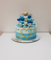 کیک تولد دوطرفه