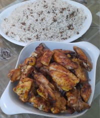 کباب مرغ برشته