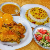 خوراک مرغ پرتقالی