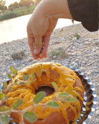 کیک پرتقالی