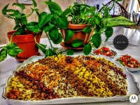 عدس پلو درباری