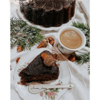 کیک خیس شکلاتی♡