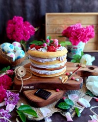 پنکیک کرمدار