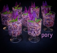 سالاد کلم و انار