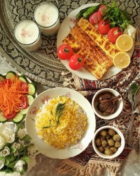 کباب تابه ای مرغ