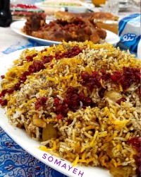 باقالی پلو باماهیچه ورق بزن لذتش روببر