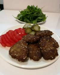 کباب شامی کنجدی