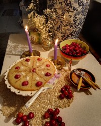 پنکک با مغز گیلاس