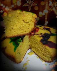 کیک آبرنگی بافتتو قربون ننه