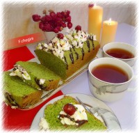 ولادت امام رضا (ع) کیک اسفناج...