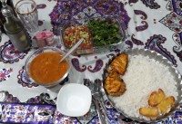 یه شام خوشمزه دلچسب