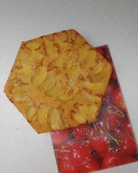 کیک سیب برگردون