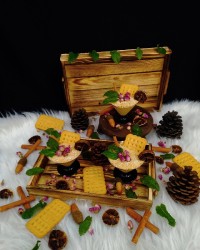 دسر پودینگ بیسکویتی