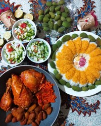 خورشت مرغ با چاشنی چغاله