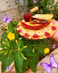 ♡کــرپ سـاده♡ ♡ (مارمالاد توت فرنگی)♡