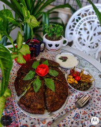 کوکو سبزی متفاوت