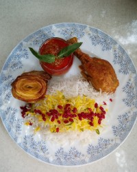 چلو مرغ مجلسی