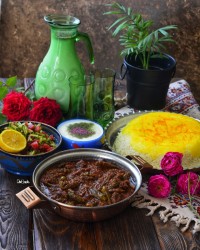 خورشت بامیه