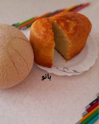 کیک پوره طالبی،بانوپز