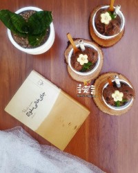 بستنی شکلاتی موزی