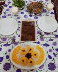 خورشت فسنجان مرغ