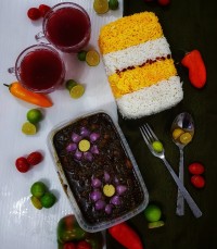 چلو خورشت سبزی
