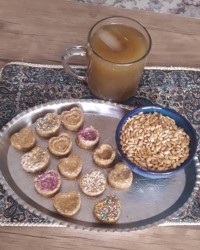 شیره توت و قاووت