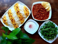 خورش قیمه با بوقلمون