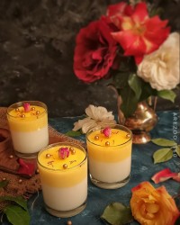 محلبی زعفرانی